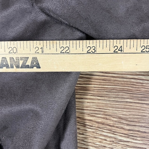 F Collection Sz. L Men's Italian Faux Suede & Leather Jacket  (never worn). - Picture 6 of 15